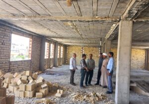 گزارش تصویری / بازدید حجت‌الاسلام عباس نصیرالاسلامی از پروژه ساختمان زائرسرای بقعه متبرکه امامزاده آقامیر علیه السلام