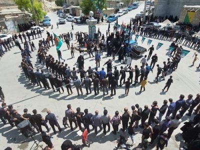 تجمع بزرگ عزاداران عاشورای حسینی در یاسوج