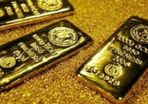 کاهش ۲ دلاری طلا در بازارهای جهانی