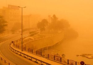 توفان شن و کاهش کیفیت هوا در ۴ استان