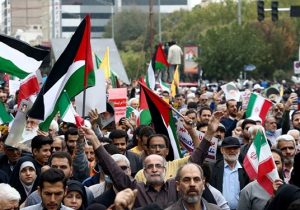 قطعنامه پایانی راهپیمایی ضد صهیونیستی: صحنه امروز فلسطین و غزه یک امتحان تاریخی برای تمامی جهانیان است
