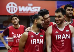 پیروزی سخت و شیرین تیم ملی بسکتبال ایران مقابل قطر