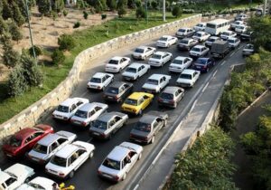 ترافیک پرحجم در جاده‌های فارس