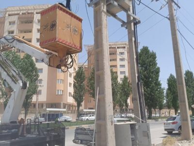 نصب ترانسفورماتورهای جدید در ایلام