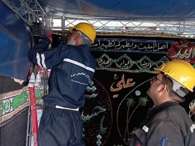 اعزام ۴۹۲ گروه عملیاتی برای تامین برق راهپیمایی اربعین