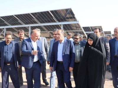 بهره‌برداری از نیروگاه خورشیدی ۵ مگاواتی در کوهپایه اصفهان