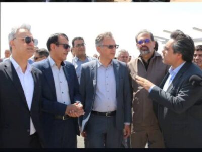 بازدید معاون وزیر نیرو از نیروگاه خورشیدی ۶ مگاواتی چاهگچی خواف