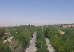 بهینه‌سازی و تعدیل روشنایی معابر چادگان اصفهان