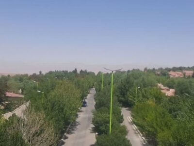 بهینهسازی و تعدیل روشنایی معابر چادگان اصفهان