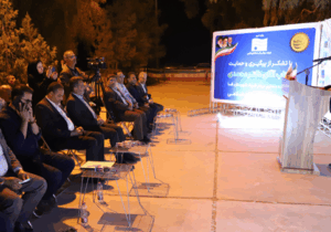 افتتاح پروژه اضطراری افزایش ظرفیت خط انتقال آب به شهر فسا