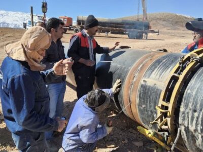اتمام تعمیرات اضطراری خط لوله چهارم سراسری انتقال گاز