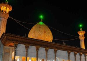 سومین حرم اهل بیت(ع) غرق در عزای شهادت امام حسن عسکری (ع)