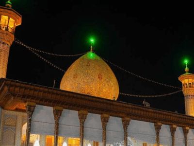 سومین حرم اهل بیت(ع) غرق در عزای شهادت امام حسن عسکری (ع)