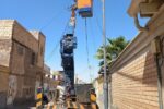 اجرای طرح اصلاح روشنایی معابر در کاشان