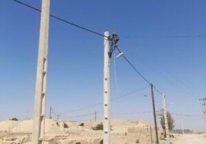 بهینه‌سازی شبکه برق روستای حسن‌آباد دامغان