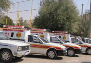 ناوگان خودرویی توزیع برق شمال استان کرمان نوسازی شد