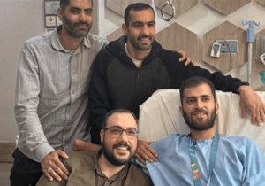 اهدای مدال طلای قهرمانی جهان به جانباز هوافضا
