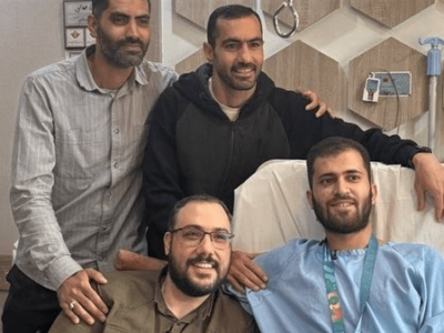 اهدای مدال طلای قهرمانی جهان به جانباز هوافضا