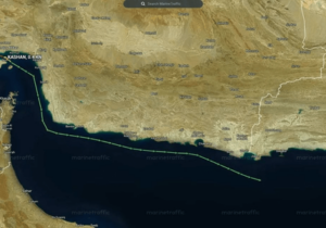 اولین کشتی با پرچم ایران از محدوده محاصره خارج شد