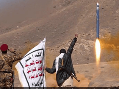 حملات پهپادی و موشکی ارتش یمن به عربستان سعودی