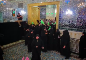 رواق دارالذکر برای تشرف زائران عزادار رهبر شهید باز شد