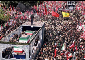 الجزیره: جمعیت عظیم در تهران به رهبرشان ادای احترام کردند