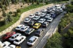 ترافیک پرحجم در جاده‌های فارس