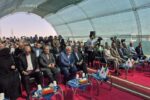 عملیات اجرایی احداث نیروگاه خورشیدی ۲۰۰ مگاواتی گلرنگ در خراسان رضوی آغاز شد