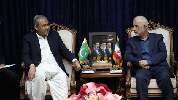 وزیر کشور پاکستان وارد تهران شد